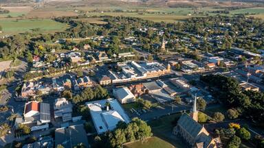 The New South Wales town of Muswellbrook .