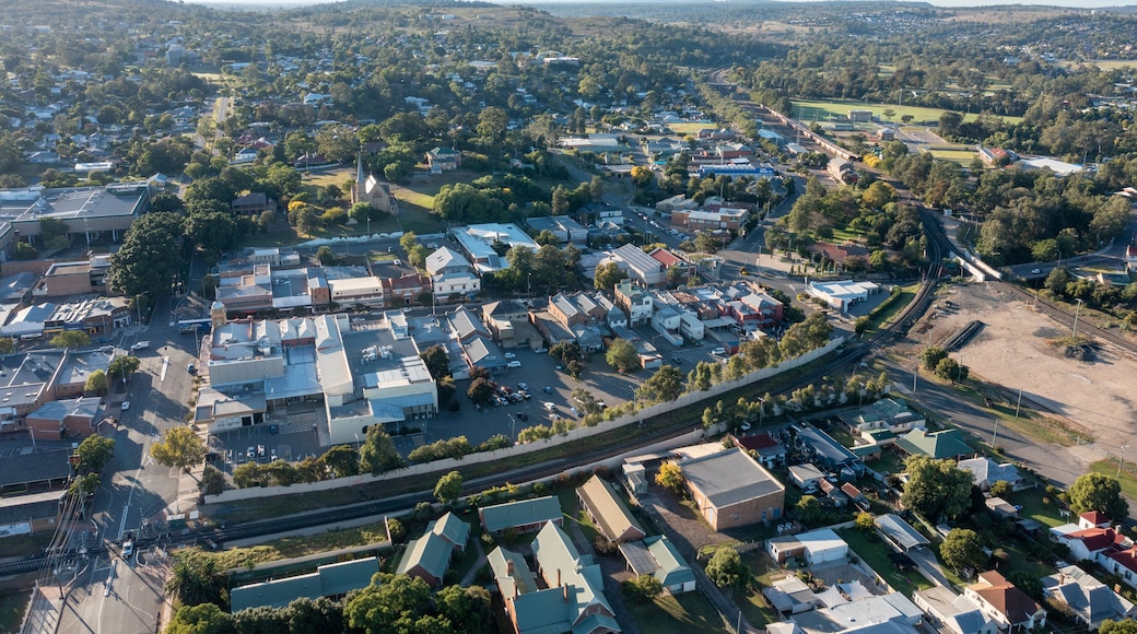 The New South Wales town of Muswellbrook .