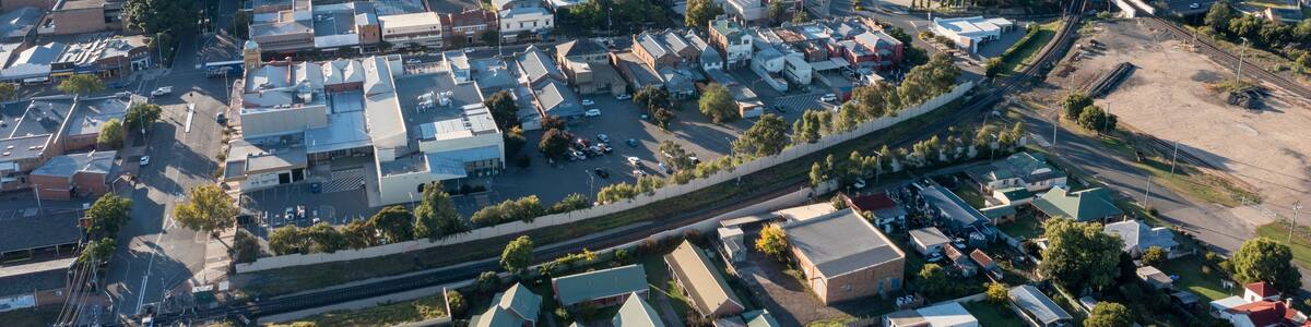 The New South Wales town of Muswellbrook .