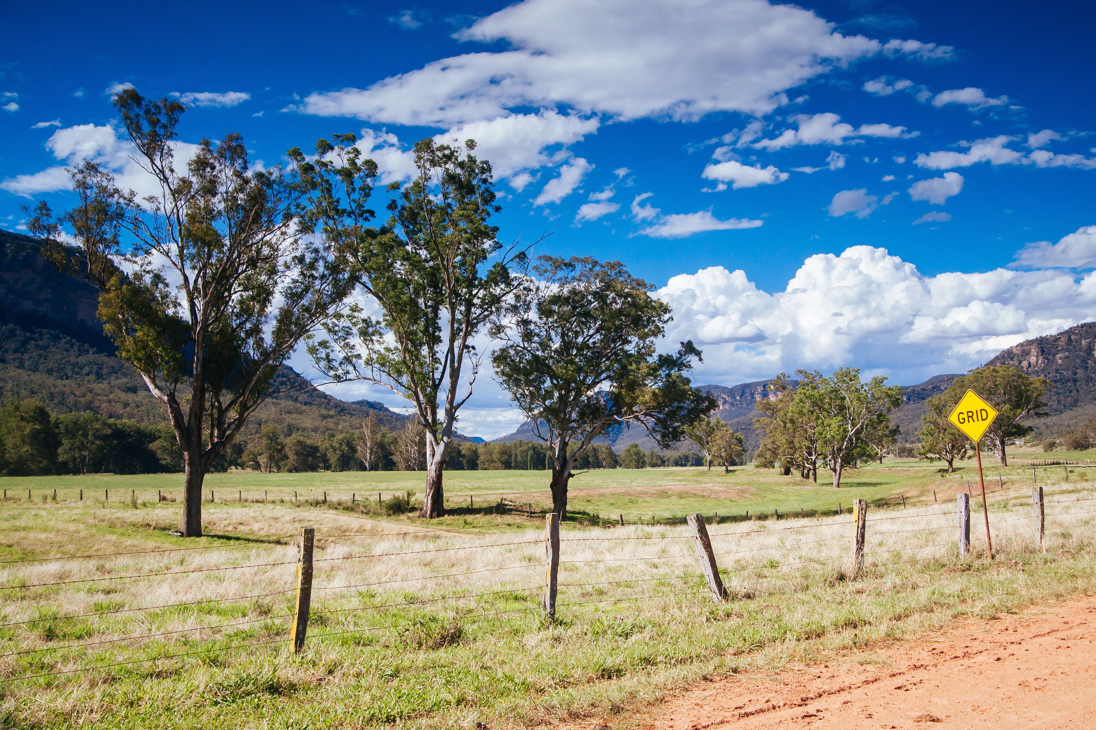 Hunter Valley Landscape in Australia