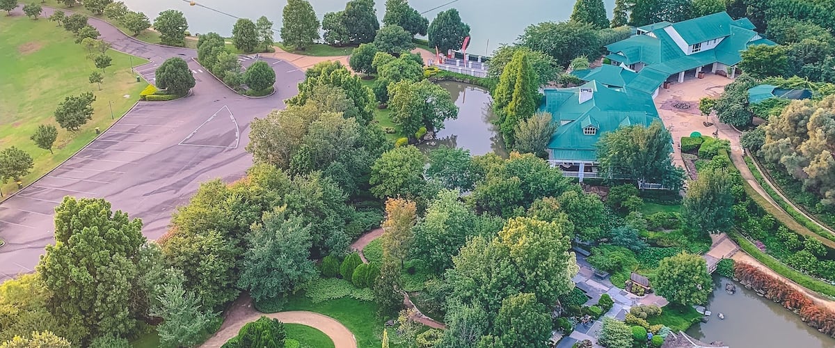 The beautiful Hunter Valley from a hot air balloon. #nature