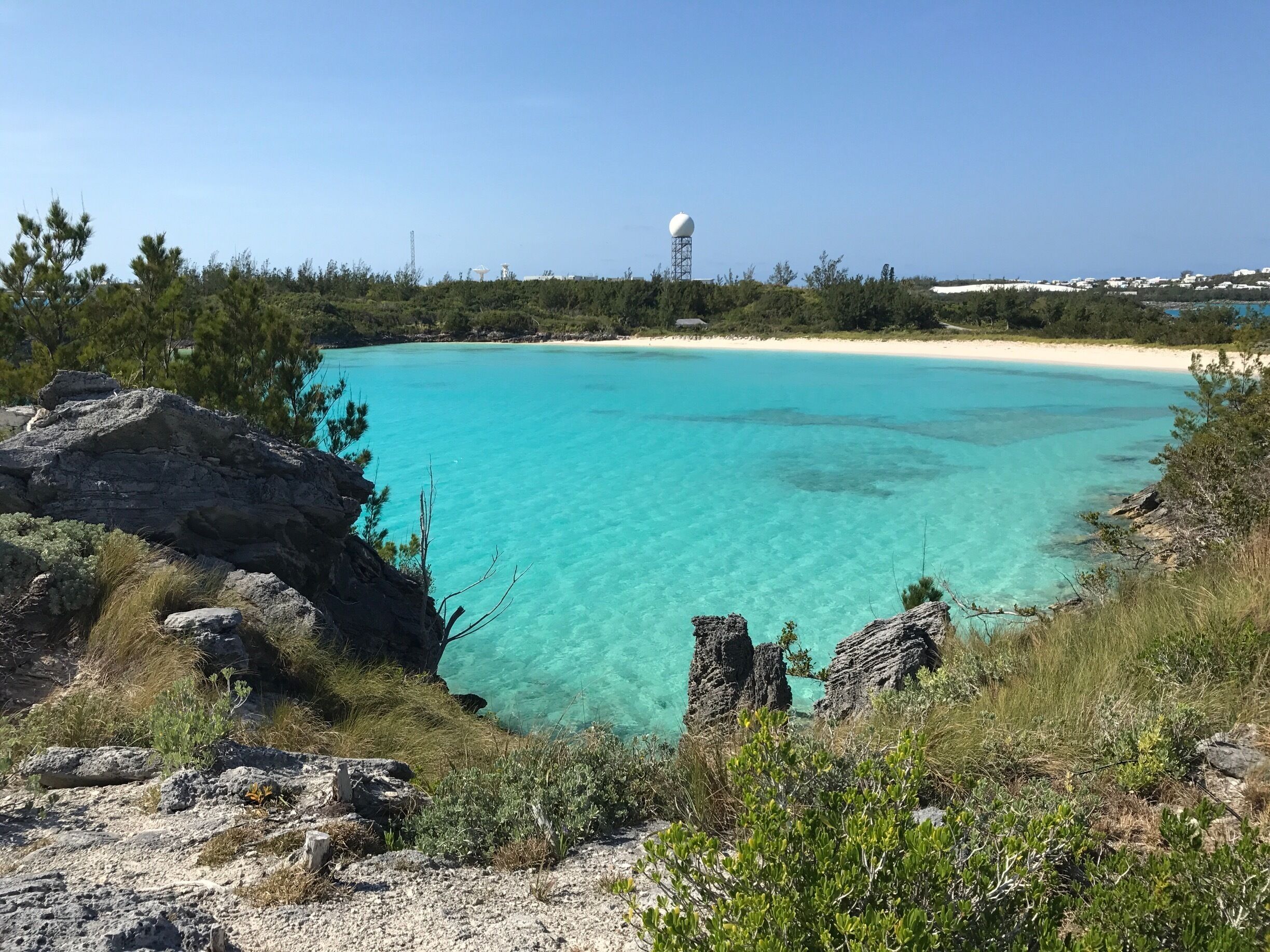 Always an empty beach at coopers island