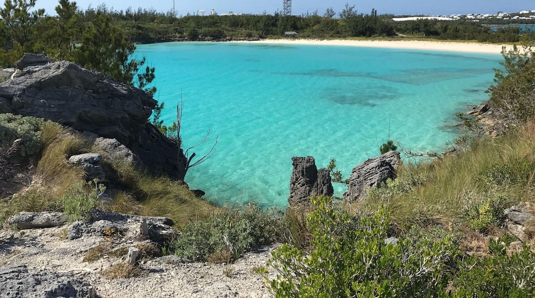 Always an empty beach at coopers island