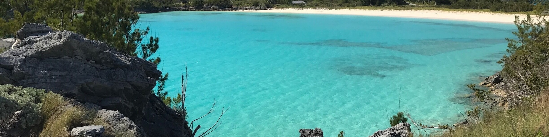 Always an empty beach at coopers island