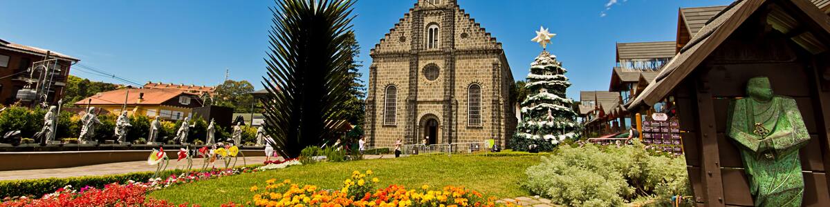 St. Peter's Church (Catedral de Pedra). Gramado city, Rio Grande do Sul - Brazil