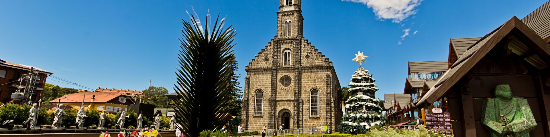 St. Peter's Church (Catedral de Pedra). Gramado city, Rio Grande do Sul - Brazil