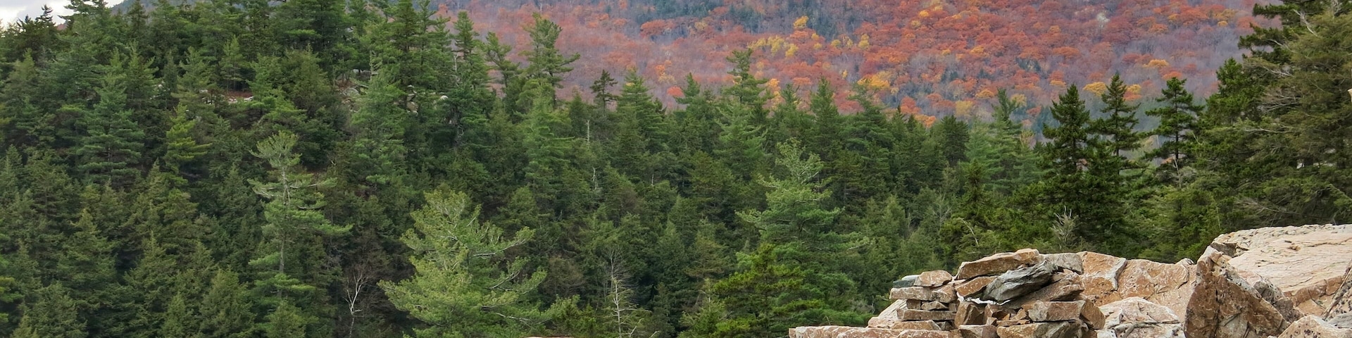 Green Mountain White Rocks Mountain Slide Hike Sunset Wallingford Vermont