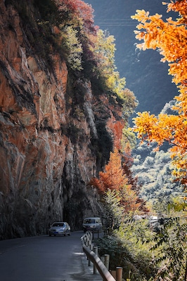 Autumn to the #HuyaGrandCanyon of Pingwu.平武虎牙秋色.
https://twitter.com/Beautifulgx