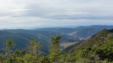 Karkonosze Mountains (Kozi hrbety), Czech Republic, Karkonosze National Park, Tourist Routes, Tourists, Trail