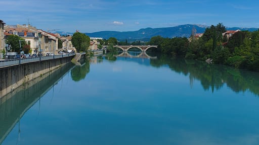 The New Bridge linking Romans-sur-Isere to Bourg de Peage in Isere