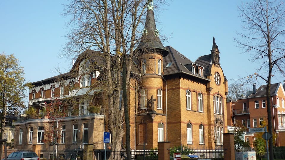 Haus an der Rheinallee, Villenviertel, 11.2011