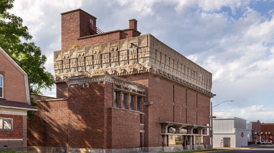 A. D. German Warehouse building, designed by famous american architect Frank Lloyd Wright.