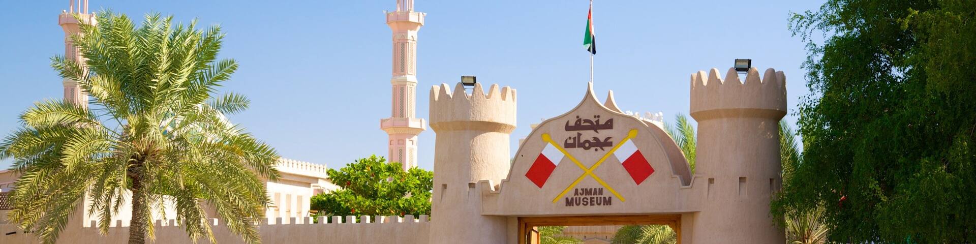 Ajman showing heritage architecture
