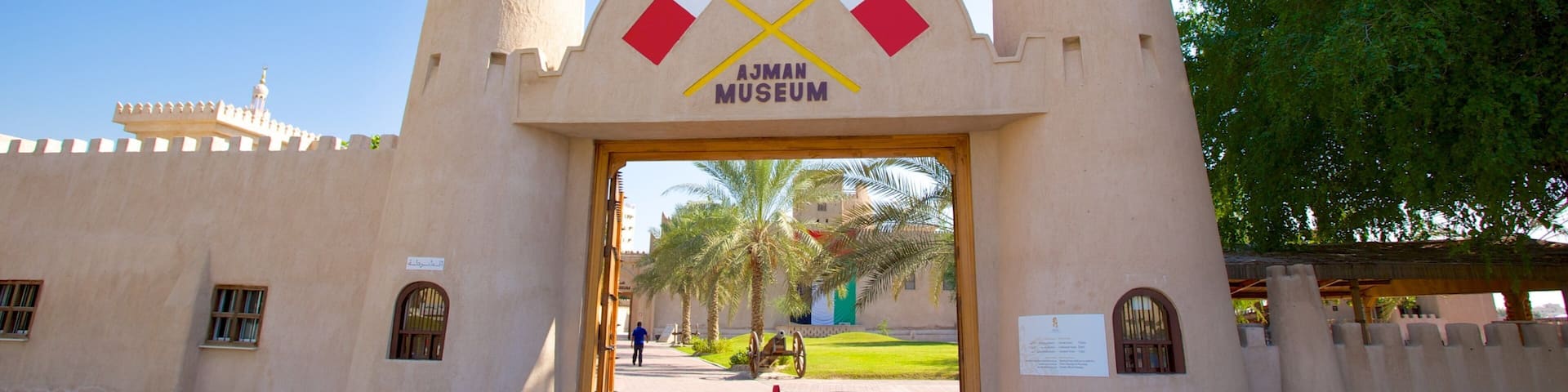Ajman showing heritage architecture