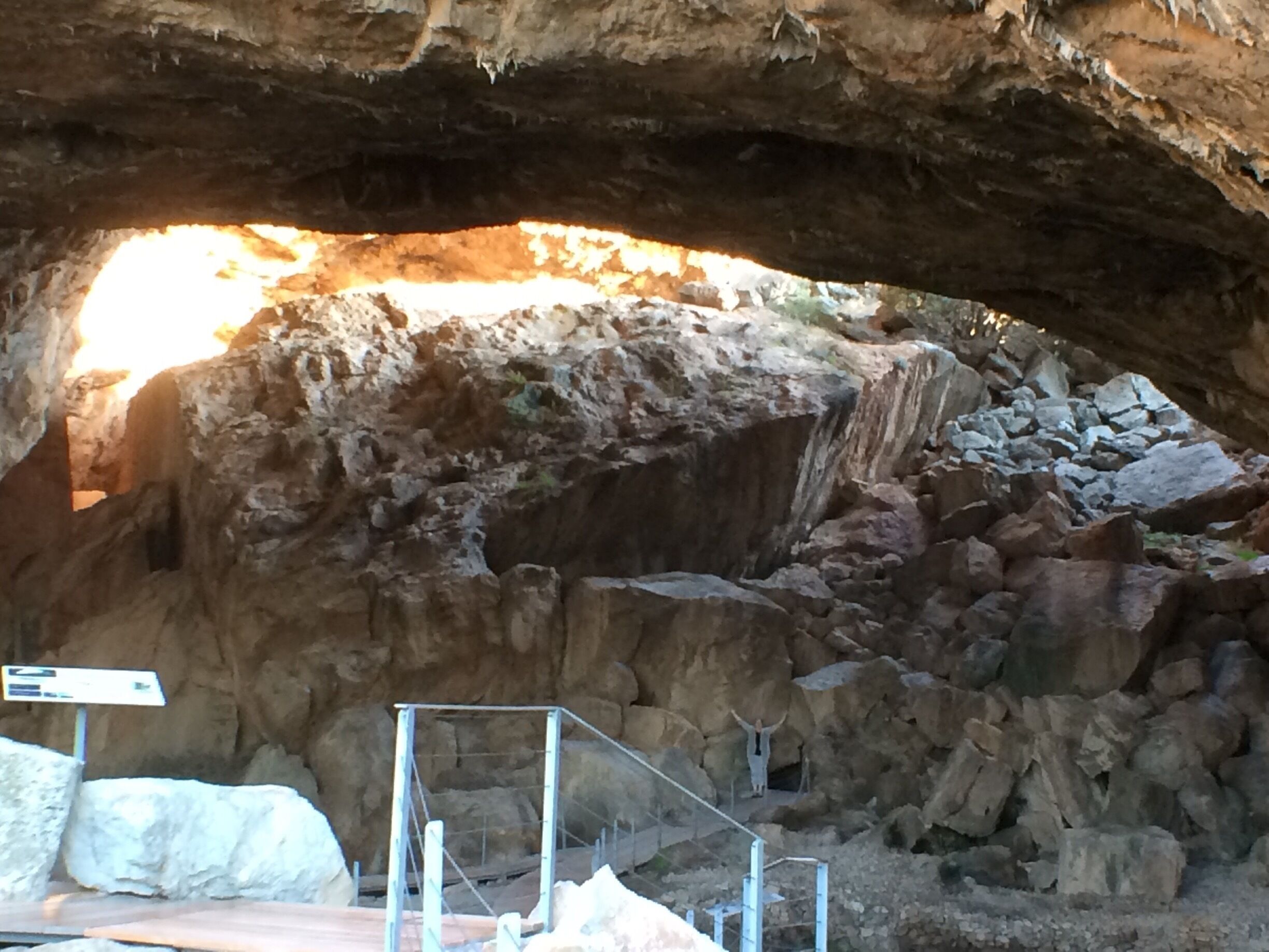 Franchthi cave was so much larger than I had imagined! This cave was occupied by humans from roughly 38,000 BCE through 3,000 BCE. Spanning the Paleolithic, Mesolithic and Neolithic periods, it is overwhelming to imagine the history of humanity that occurred here. If you go, be sure to also visit the Nafplion Archeological Museum to view artifacts uncovered at this site. 
