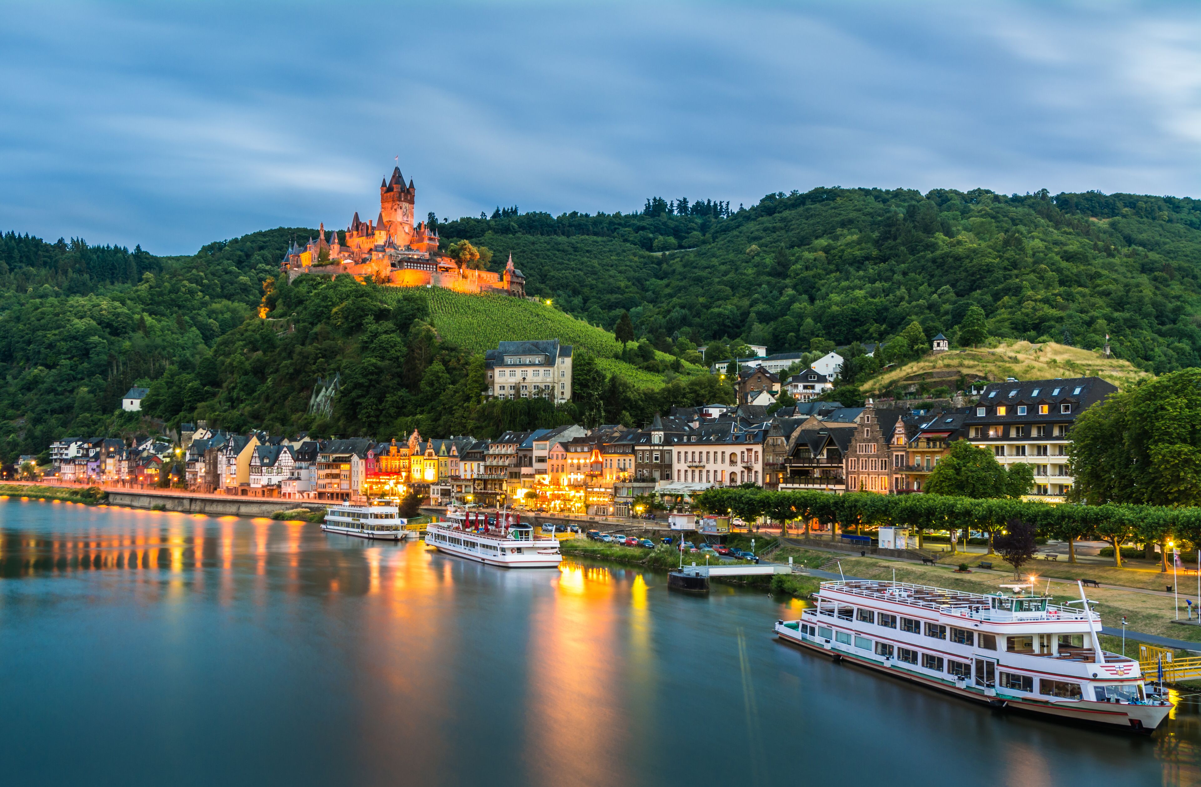 Cochem Imperial castle in Germany; Shutterstock ID 417323155; Purchase Order: -