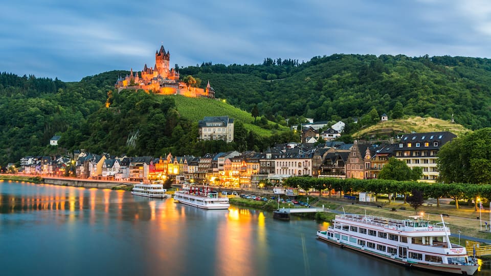 Cochem Imperial castle in Germany; Shutterstock ID 417323155; Purchase Order: -