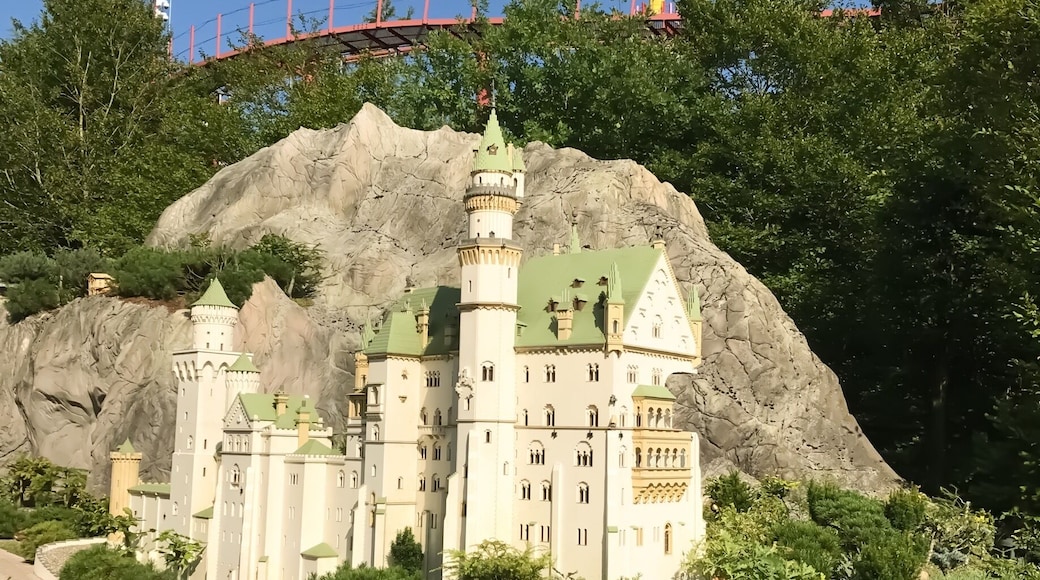 The LEGOLAND Germany opened in May 2002. In the so called Miniland, various attractions were built from over 25 million creation East a for example the Neuschwanstein Castle
