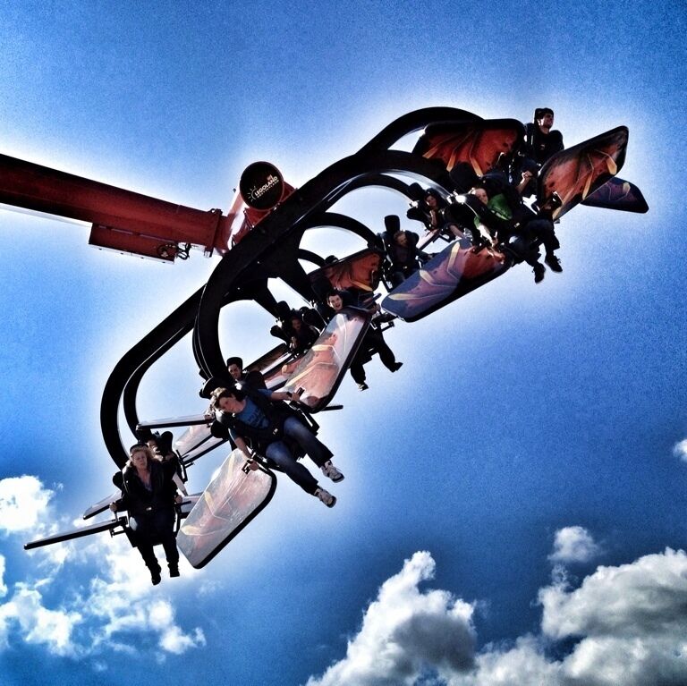 Flying Ninjago Rollercoaster inside LEGOLAND Germany #KidsFun