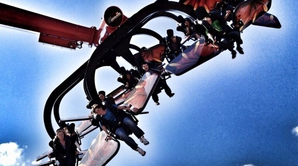 Flying Ninjago Rollercoaster inside LEGOLAND Germany #KidsFun