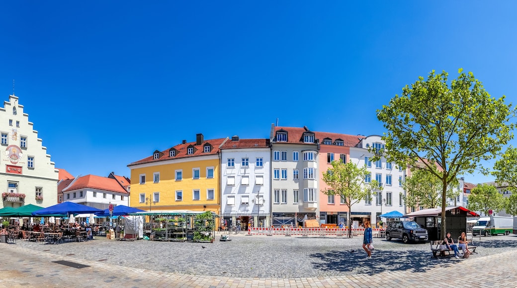 Altes Rathaus, Altstadt, Deggendorf, Bayern, Deutschland