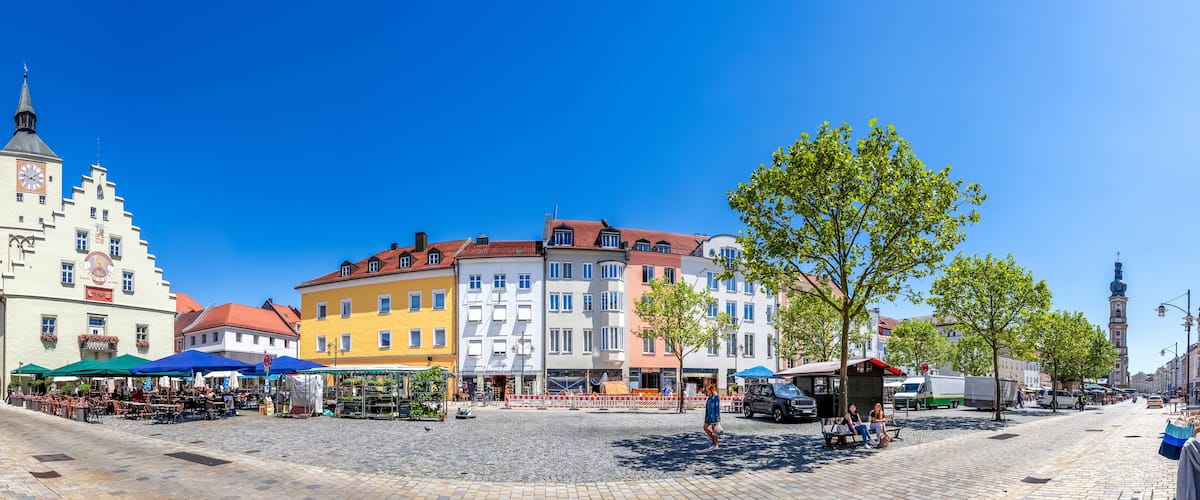 Altes Rathaus, Altstadt, Deggendorf, Bayern, Deutschland