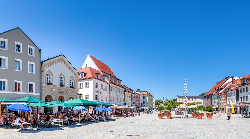 Luitpoltplatz, Deggendorf, Bayern, Deutschland
