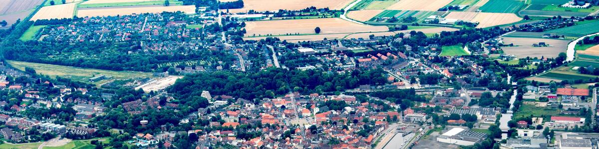Germany from above - Hamburg, Elmshorn, Norderstedt and Hamburg