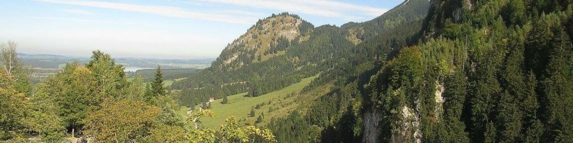 The very #green view of looking out from Neuschwanstein Castle during the early fall
#takeahike
#mountains