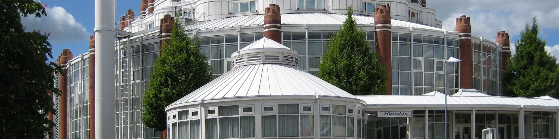 Das neue Theater in Itzehoe; erbaut 1989-1992 nach Plänen von Gottfried Böhm, Köln