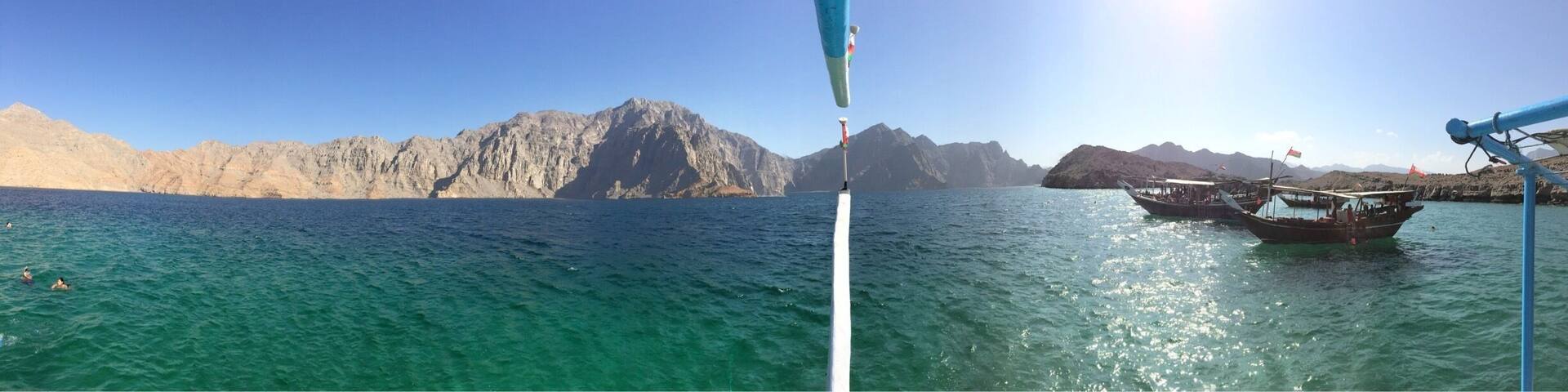 Fjords of Musandam, Oman.