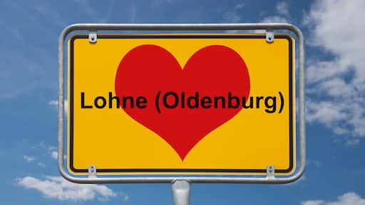 Ortstafel Lohne (Oldenburg)