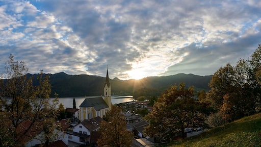 Sunset over Schliersee