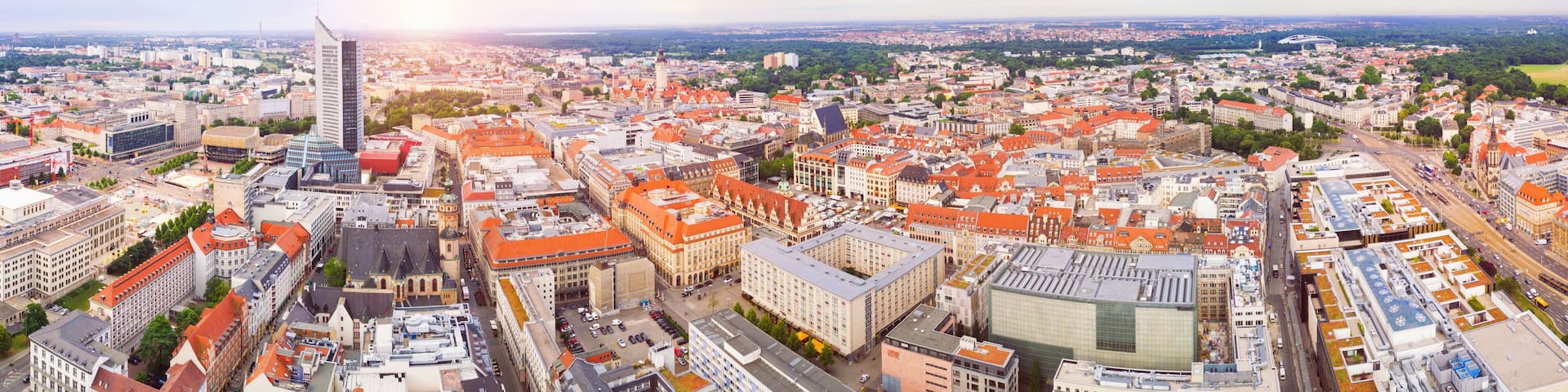 Leipzig von oben