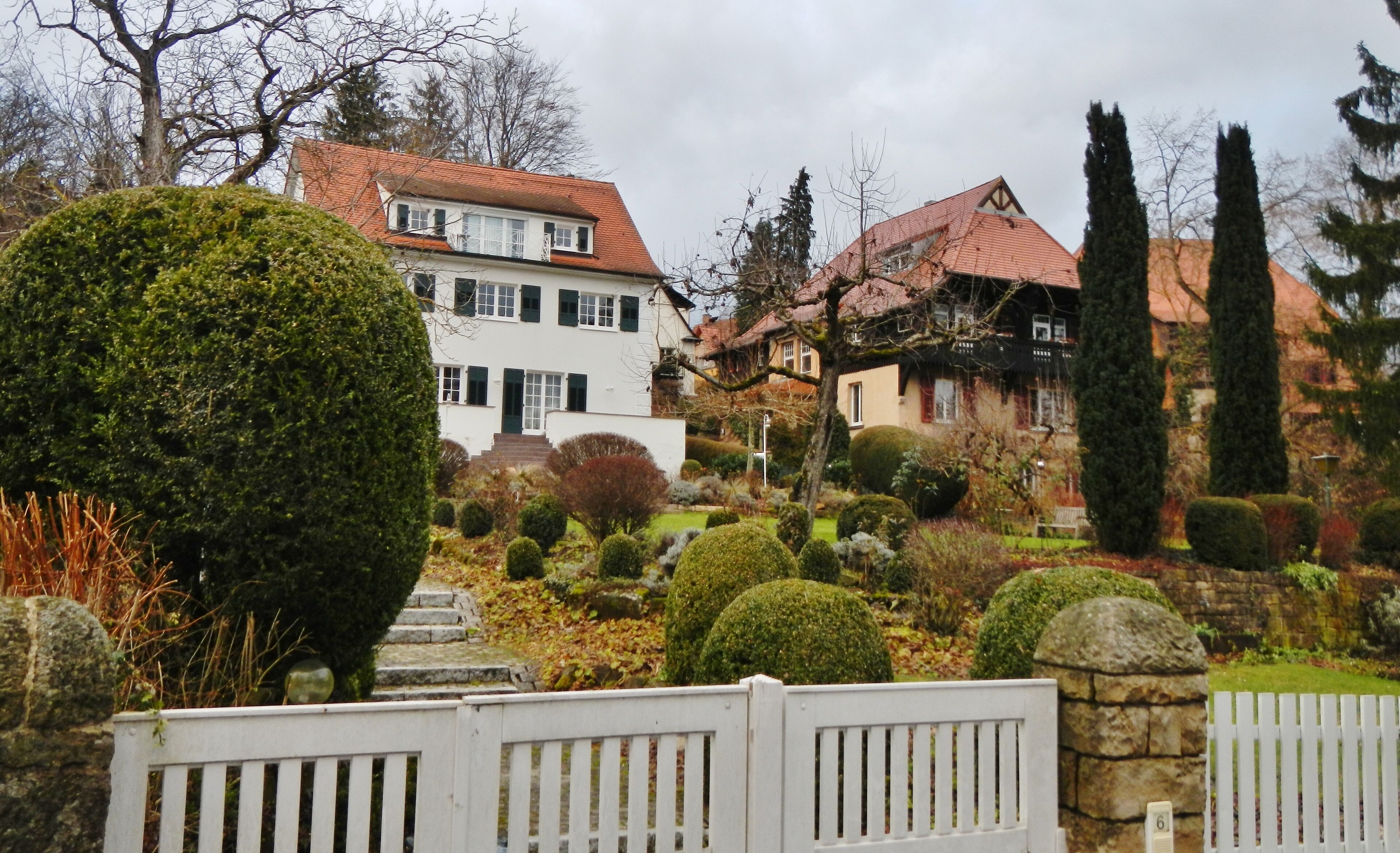 Häuser in der Wildermuthstraße