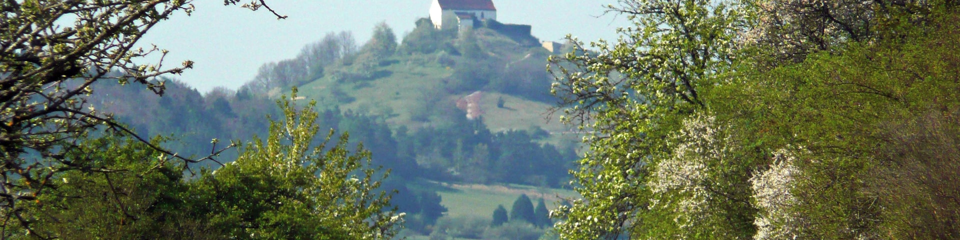 Blick zur Wurmlinger Kapelle