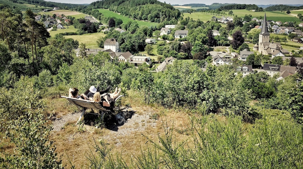 Nice view from the hill. Come here to relax.