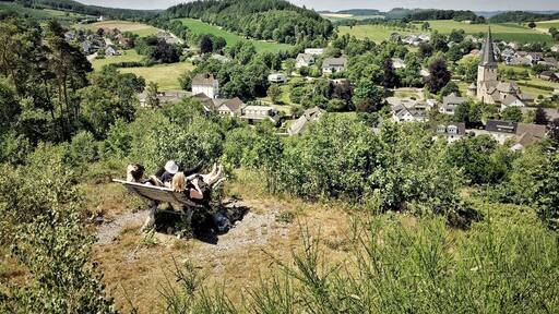 Nice view from the hill. Come here to relax.