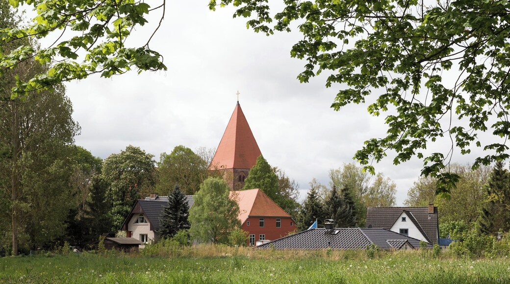 Sagard, view onto the town and the church