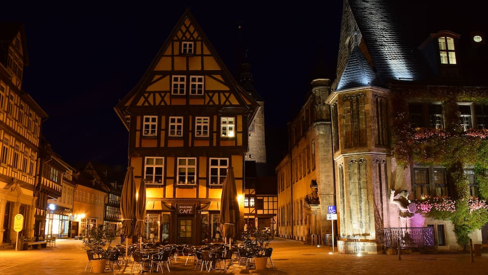 Quedlinburg by night.