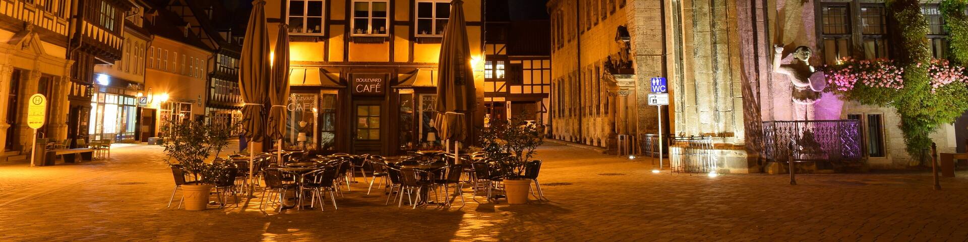 Quedlinburg by night.