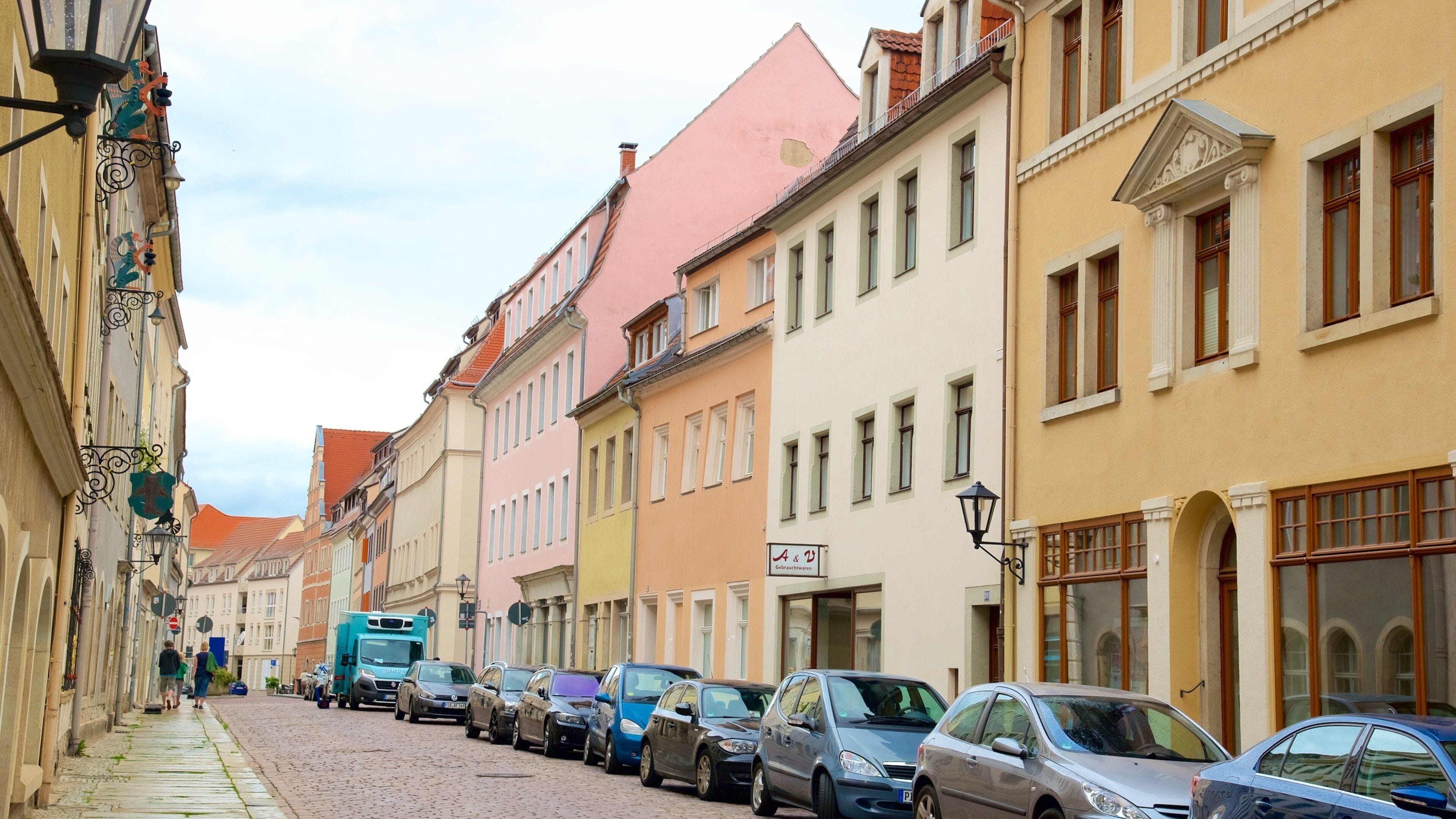 Pirna som omfatter gadeliv