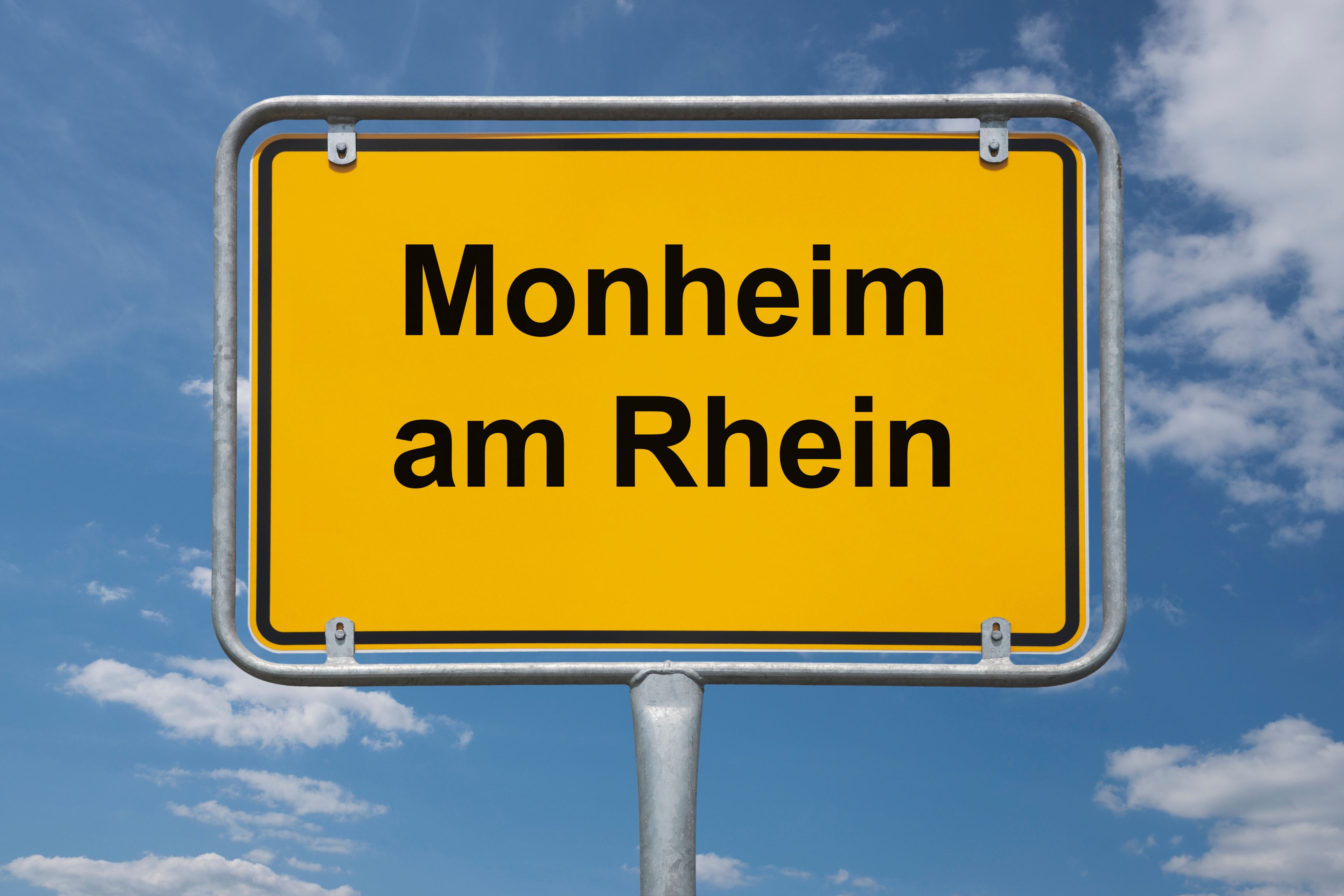 Ortstafel Monheim am Rhein