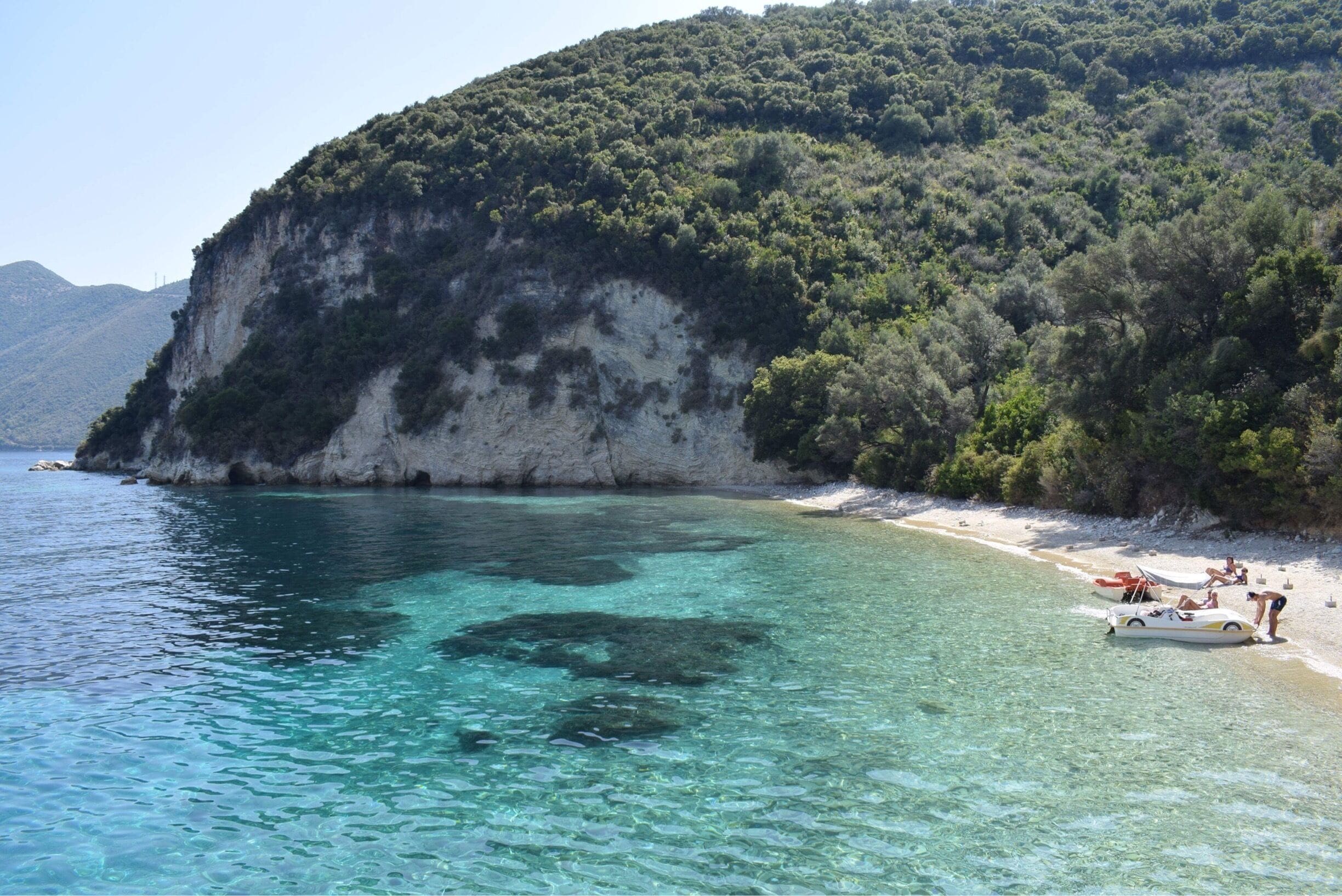 Lakka beach