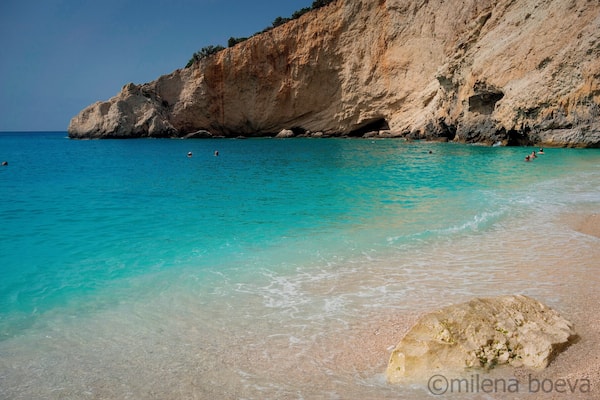the road leading to porto katsiki beach is simply awful, be prepared !The beach is amazing,one of the most scenic i have ever seen!