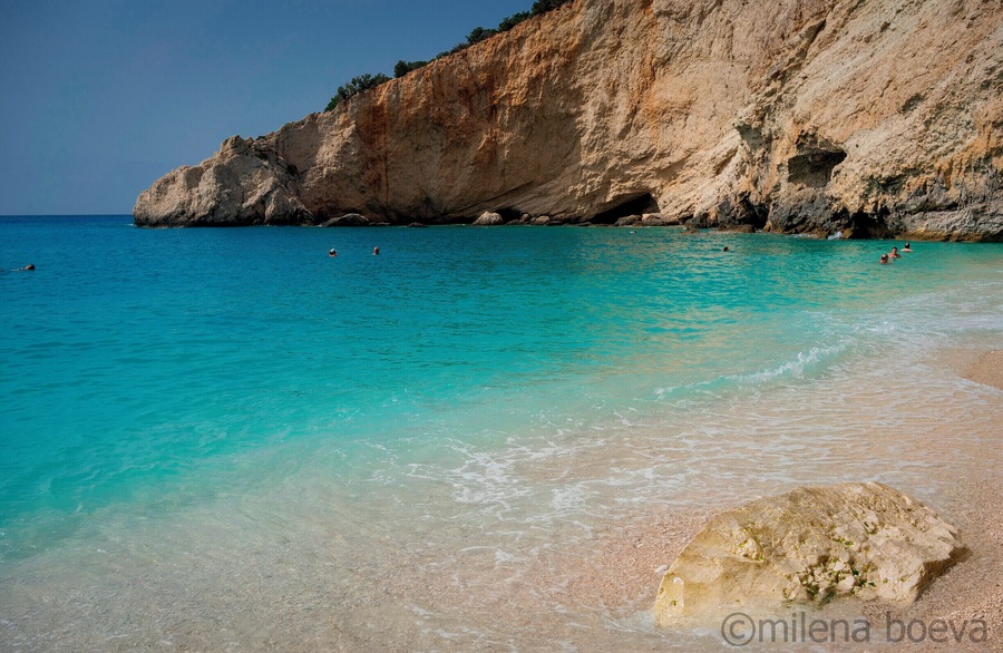 the road leading to porto katsiki beach is simply awful, be prepared !The beach is amazing,one of the most scenic i have ever seen!