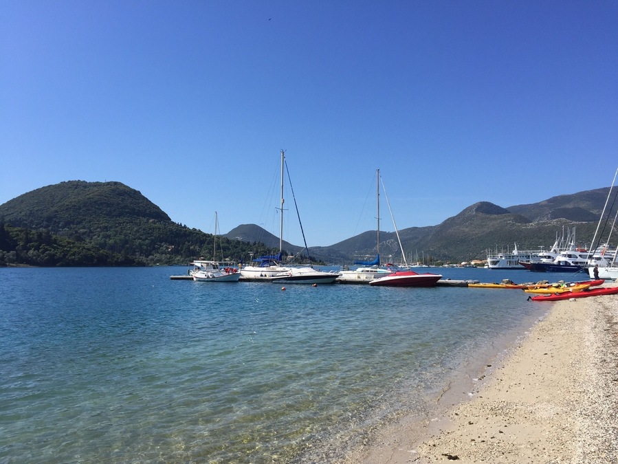 Harbour area in Nydri