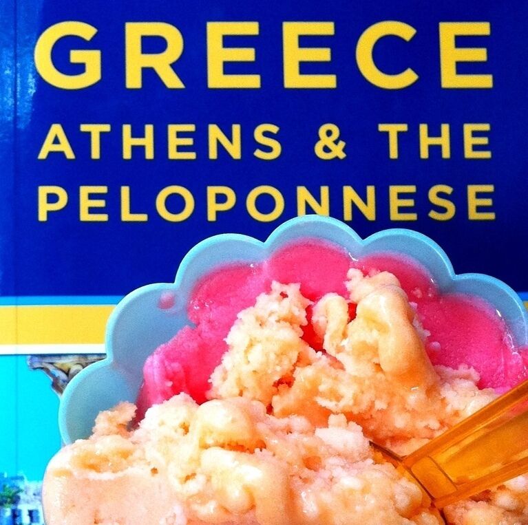 Adorable ice cream counter down a sleepy lane in the heart of Psyrri. Only a couple of blocks from the Ancient Agora. Rick's top choice, and he's rarely wrong.