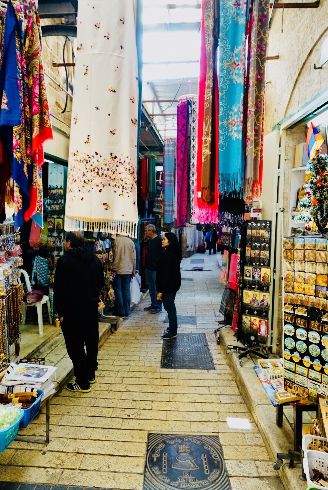 The old market in Nazareth 
