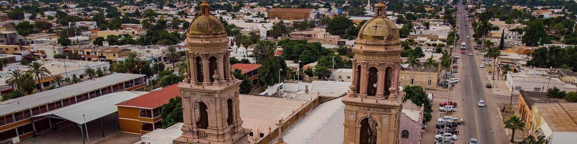 Parroquia del Sagrado Corazón de Jesús en Navojoa Estado de Sonora,México